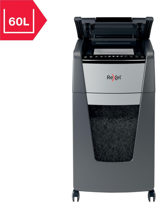 Уничтожитель бумаг Rexel Optimum AutoFeed 300X, с автоподачей, P-4, 4х25 мм, 300 лист. одновременно, 60л [2020300xeu]