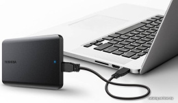 Жесткий диск Toshiba USB3.0 1TB HDTB510EK3AA Canvio Basics 2.5" черный