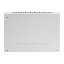 Шкаф телекоммуникационный 19" настенный 6U ExeGate EC-WM-6U.450.M.GREY (19”, 6U, 600x450x370mm (ШхГхВ), передняя дверь металл, съемные боковые панели, пыле- и влагозащита IP23, светло-серый RAL 7035) EX298611RUS