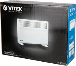 Конвектор VITEK VT-2176, 1600Вт, белый [2176-vt-01]