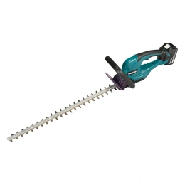 Кусторез аккумуляторный Makita LXT 18В, 250Вт, 60см, 2700 рез/мин, диам.раскрытия 15мм, BL1830B, DC18WC DUH607F001