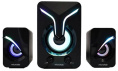 Колонки MICROLAB U270 Phenix черный {5 Вт + 3 Вт x2, Гармонические искажения: 0,5% 1 Вт 1 кГц , Частотная характеристика: 20 Гц - 20 кГц, Чувствительность: 1000 мВ, Соотношение сигнал/шум: 85 дБ, Раздел}