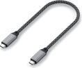 Кабель Satechi USB4 C to C длина 25 см. Цвет: серый космос (ST-U4C25M)