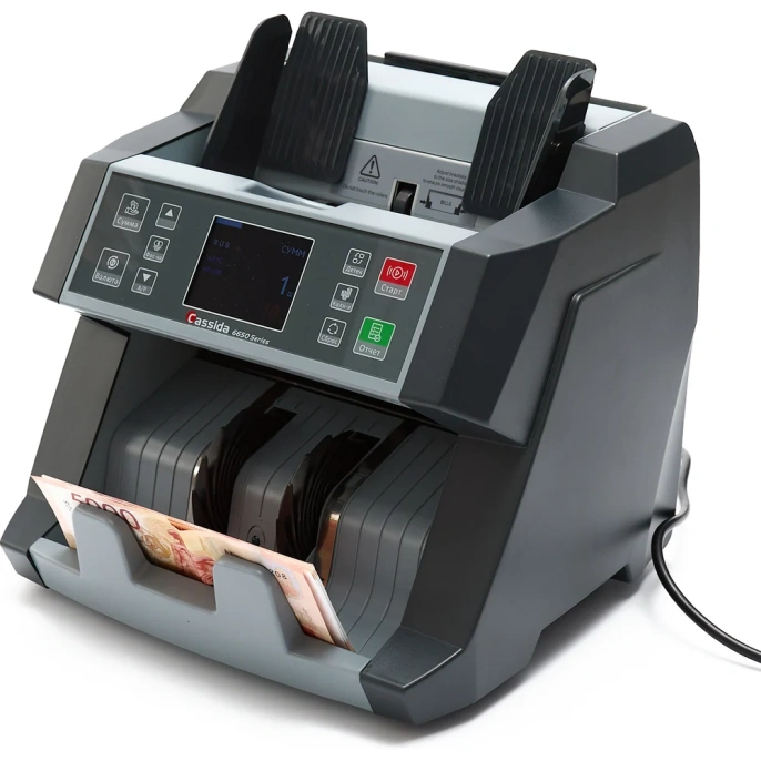 Счетчик банкнот Cassida 6650 UV LCD 000025