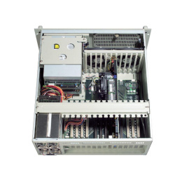 Корпус Advantech IPC-610BP-00HD 4U 15-Slot Rack-mount Chassis, w/o backplane, 2x 12cm/ 82 CFM ball-bearing system fans, w/o PSU Advantech