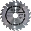 Диск пильный по дереву 200х32 мм, 24 зуба, +кольцо,30/32 Ultima 115023