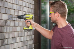 Ударная дрель-шуруповерт Ryobi ONE+ R18PD3-0  без аккумулятора в комплекте 5133002888