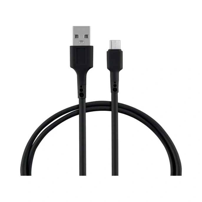 Кабель ENERGY ET-30 USB/Type-C, цвет - черный 104115