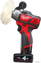 Полировальная машина Milwaukee M12 BPS-421X 4933447799 питание: аккумулятор, 12 В, частота вращения на холостом ходу: от 2800 до 8300 об/мин, диаметр диска: 76 мм, фиксация