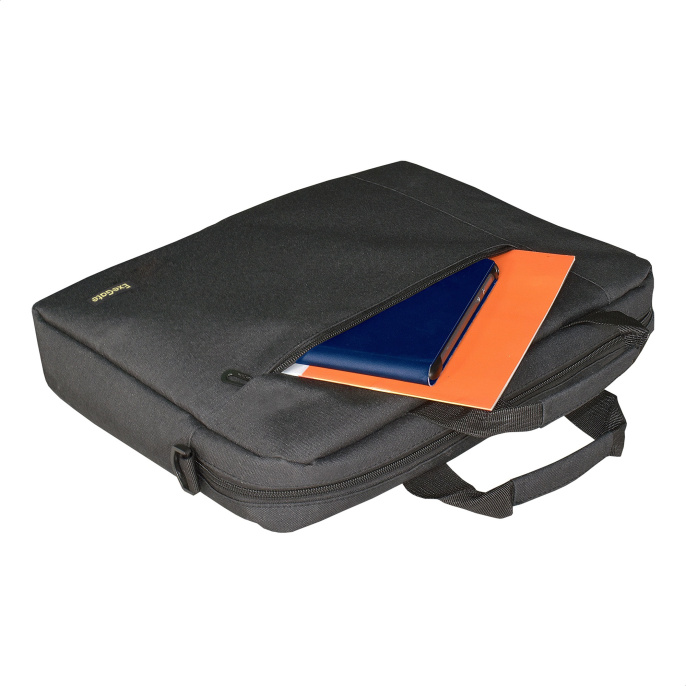 Сумка ExeGate Business ECC-215 Black, черная, полиэстер повышенной плотности 600D, 15.6" EX283436RUS