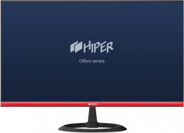 Монитор Hiper 24.5" EasyView FH2501 черный/красный TN LED 5ms 16:9 DVI HDMI M/M матовая 250cd 170гр/160гр 1920x1080 75Hz VGA FHD 3.6кг