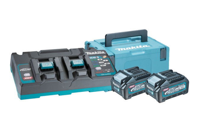 Комплект аккумулятор XGT PSK 40V BL4040 x 2 шт + зарядное DC40RB MAKITA 191U04-0