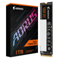 Твердотельный накопитель SSD Gigabyte M.2 2280 1TB AORUS Gen4 7000E AG470E1TB PCI-Express 4.0 x4, NVMe 1.4 7100/6100