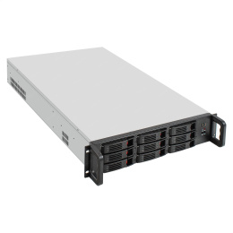 Серверная платформа ExeGate Pro 2U650-HS09 <RM 19", высота 2U, глубина 650, Redundant БП 2x800W, 9xHotSwap, 2*USB> EX294280RUS
