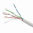Кабель Cablexpert Bad Pack UPC-5004E-SO/100C, UTP5e, 4 пары, 0.48 мм, медь, однож., 100 м, Fluke Test, серый {2} 065771