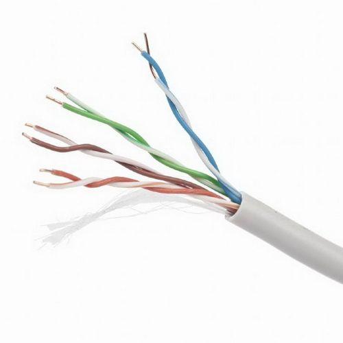 Кабель Cablexpert Bad Pack UPC-5004E-SO/100C, UTP5e, 4 пары, 0.48 мм, медь, однож., 100 м, Fluke Test, серый {2} 065771