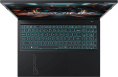 Ноутбук Gigabyte G6 Core i7 12650H 16Gb SSD512Gb NVIDIA GeForce RTX4060 8Gb 16" IPS FHD+ 1920x1200 FreeDOS black WiFi BT Cam KF-G3KZ853SD