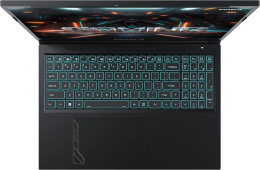 Ноутбук Gigabyte G6 Core i7 12650H 16Gb SSD512Gb NVIDIA GeForce RTX4060 8Gb 16" IPS FHD+ 1920x1200 FreeDOS black WiFi BT Cam KF-G3KZ853SD