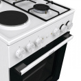 Плита Комбинированная Gorenje GK5A12WG белый металлическая крышка реш.сталь