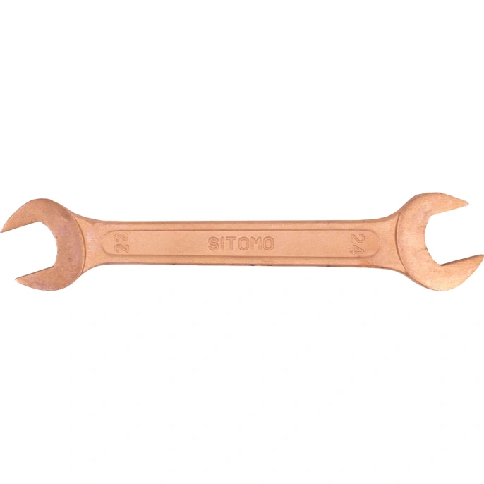Двусторонний гаечный ключ SITOMO 22x24 омедненный SIT 290394