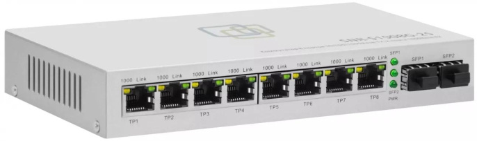 Коммутатор SNR SNR-S1908G-2S, неуправляемый