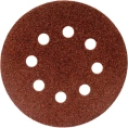 Круг шлифовальный на липучке по дереву/металлу 10 шт. (125 мм; P60; 8 отверстий) Gigant G-1017