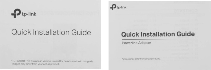 Адаптер Powerline PowerLine TP-LINK TL-PA4010P KIT Fast Ethernet
