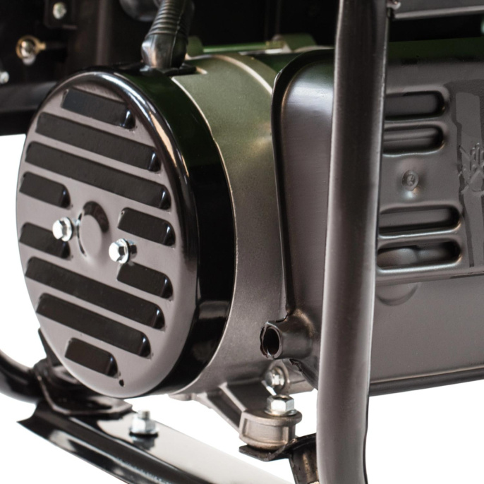 Бензиновый генератор СИБРТЕХ БС-1200, 220 В, 1кВт [94541]