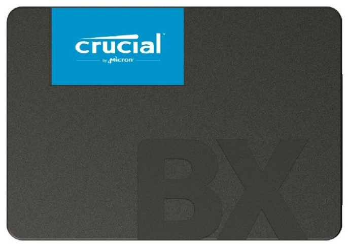 Твердотельный накопитель Crucial SSD BX500, 480GB, 2.5" 7mm, SATA3, 3D TLC, R/W 540/500MB/s, IOPs 95 000/61 000, TBW 120, DWPD 0.2 12 мес. CT480BX500SSD1