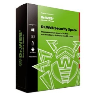 BHW-B-12M-2-A3 A2 Dr. Web Security Space, картонная упаковка, на 12 месяцев, на 2 ПК 350931, 352409