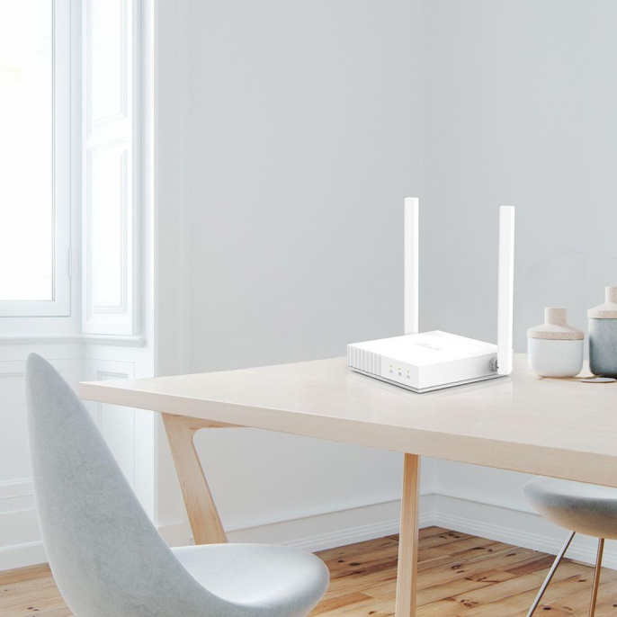 Wi-Fi роутер TP-LINK TL-WR844N, Wi-Fi 4, N300, 2.4ГГц, 4 LAN, белый
