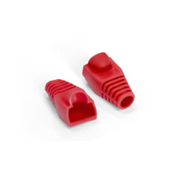Колпачок ExeGate BC45-100-RD изолирующий для коннектора RJ-45, красный 100шт EX292851RUS