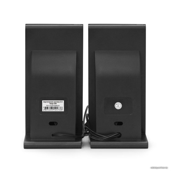 Акустическая система 2.0 ExeGate Tango 230 питание USB, 2х3Вт Вт RMS , 80-20000Гц, черный, Color Box EX287056RUS