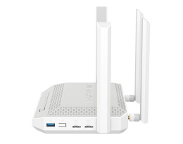 Маршрутизатор/ Netcraze Hopper 4G+ Гигабитный интернет-центр с модемом 4G+, двумя слотами для SIM-карт, Mesh Wi-Fi 6 AX3000, 5-портовым Smart-коммутатором и многофункциональным портом USB 3.0 (NETCRAZE HOPPER 4G+ (NC-2312))