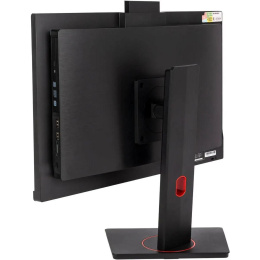 Моноблок/ HIPER V6 23.8" 1920x1080 матовый IPS /Intel Core i3 14100 3.5Ghz /8192Mb/256PCISSDGb/noDVD/BT/WiFi/war 1y/6.45kg/черный/Win11Pro + Cam 5.0 SD/Проводные МК/WiFi6