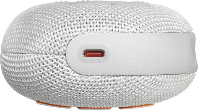 Колонка порт. JBL Clip 5 белый 7W Mono BT 10м 1400mAh