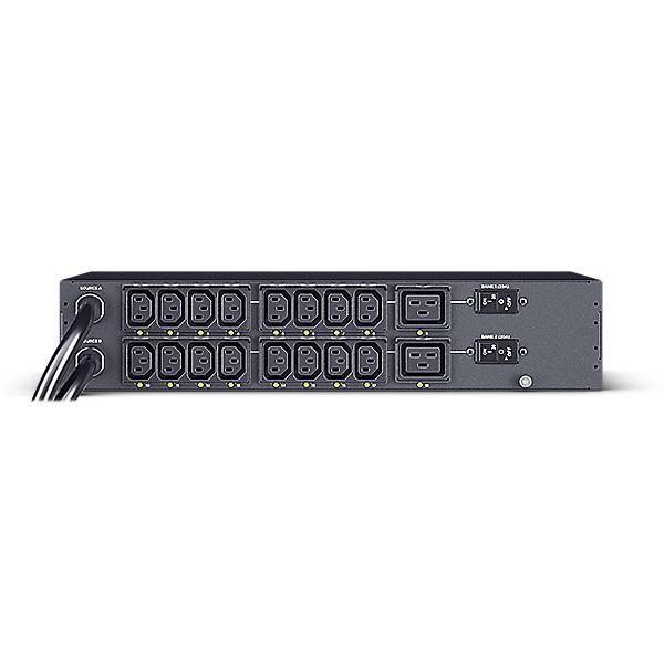 ATS CyberPower PDU44302 (PDU32SWHVCEE18ATNET) 2U type, 32Amp,SNMP, plug IEC 309 32A, (16) IEC 320 C13, (2) IEC 320 C19 PDU44302