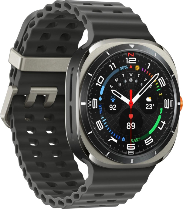 Смарт-часы Samsung Galaxy Watch Ultra LTE 47мм 1.5" AMOLED корп.серебристый рем.серебристый SM-L705FZS1CAU