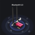 Mercusys MA86XE Адаптер PCI Express с поддержкой Wi-Fi AXE5400 и Bluetooth 5.2