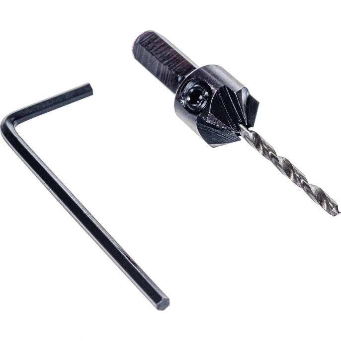 Сверло пилотное 2.38 мм с зенкером для шурупов 3 мм, размер №6 Gigant GT-062