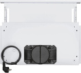 Вытяжка встраиваемая Meferi Power SLIDEBOX60WH белый управление: кнопочное 1 мотор