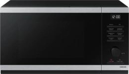 Микроволновая печь Samsung MS23DG4504ATBW, 800Вт, 23л, нержавеющая сталь/черный