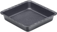 Форма для выпечки Polaris Kontur 2323S, квадратная, 23x23см, алюминизированная сталь, черный [015444]
