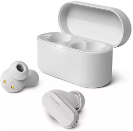 Наушники Philips TAT3508WT/00, Bluetooth, внутриканальные, белый