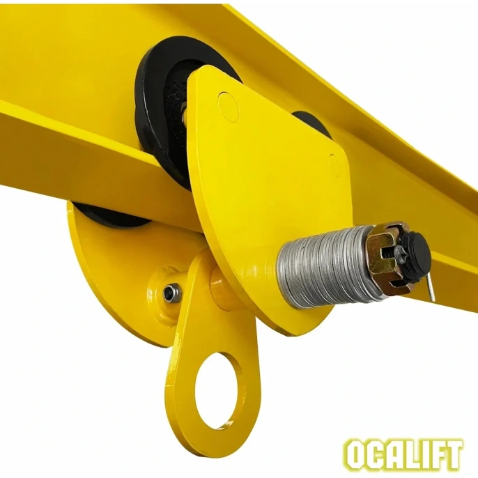 Каретка ручная OCALIFT 0,5т тип GCT тележка на двутавр холостая без привода 10305c