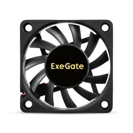 Вентилятор 24В DC ExeGate EX06010S2P-24 (60x60x10 мм, Sleeve bearing (подшипник скольжения), 2pin, 3000RPM, 24dBA) EX295203RUS