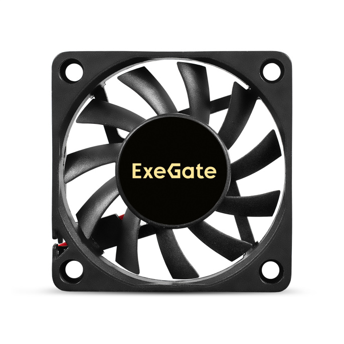 Вентилятор 24В DC ExeGate EX06010S2P-24 (60x60x10 мм, Sleeve bearing (подшипник скольжения), 2pin, 3000RPM, 24dBA) EX295203RUS