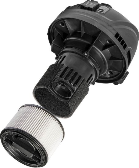 Строительный пылесос Bort BSS BSS-1220-M 1200Вт (уборка: сухая/сбор воды/выдув) синий