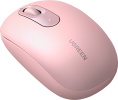 Мышь UGREEN MU105-90686, 800/1200/1600/2400 DPI,функция бесшумного режима, Режим: беспроводной -2,4 ГГц, рабочее расстояние: 10 м, рабочее напряжение: 1,5 В, рабочий ток: 10 мА, щелочная батарея AA входит в комплект , совместимые системы: Windows 7/8.1/1