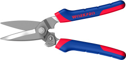 Универсальные кованые ножницы WORKPRO 200 мм WP214009